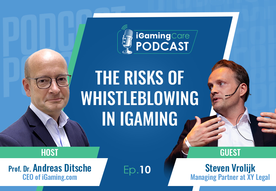 Ep 10 Steven Vrolijk and iGaming.com CEO Prof. Dr. Andreas Ditsche podcast iGaming website