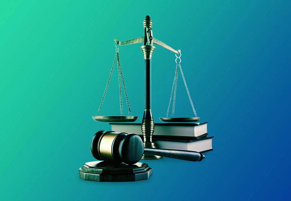 Law Books and a Gavel