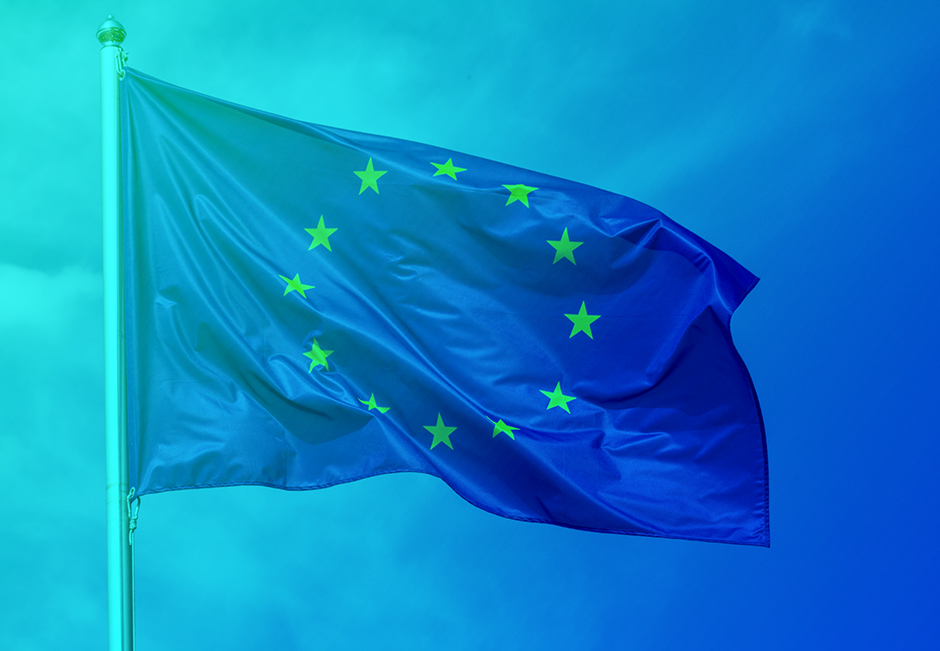 A Flag of the European Union