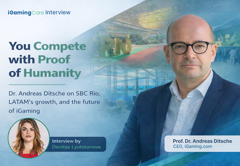 Interview with Prof. Dr. Andreas Ditsche, CEO of iGaming.com, on SBC Rio