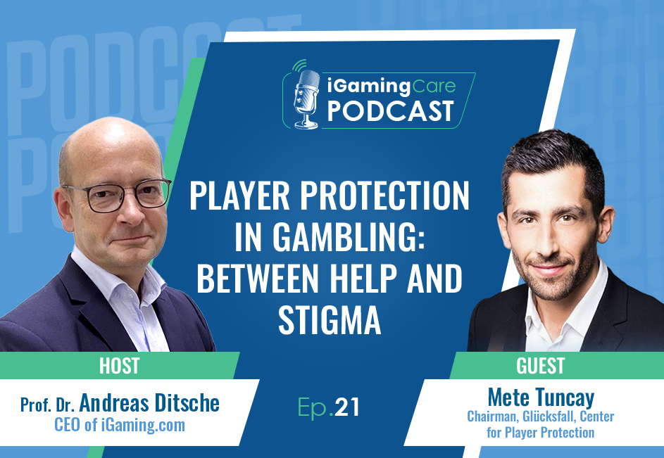 Prof. Dr. Andreas Ditsche and Mete Tuncay discuss player protection