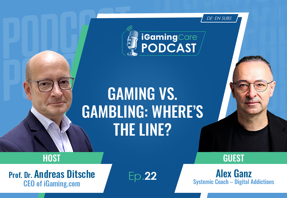 Prof. Dr. Andreas Ditsche and Alex Ganz discuss unlimited spending in video games