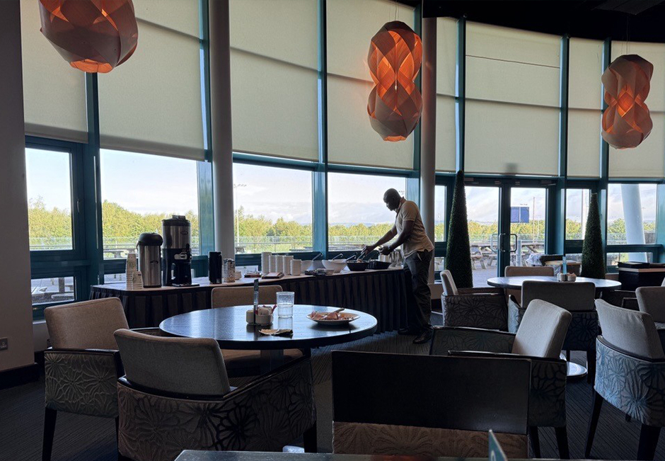 Breakfast pavilion