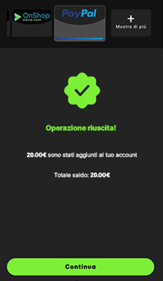Conferma deposito con paysafecard su 888casino