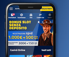 L’app mobile di AdmiralBet
