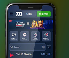 L’app mobile di Marathonbet