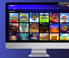Desktop View of the BoyleCasino Website