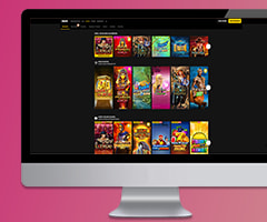 Die Desktopversion des bwin Slots Casino.