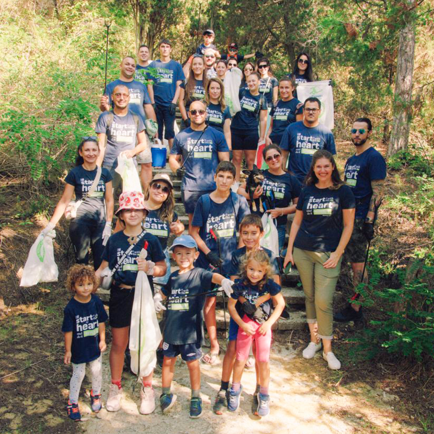 iGamingCare Employees and Their Children Participating in a World Cleanup Day Event in Varna