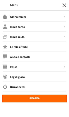 Cassa del casinò Gioco Digitale con metodi pagamento