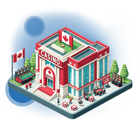 Animated Canadian Casino Building