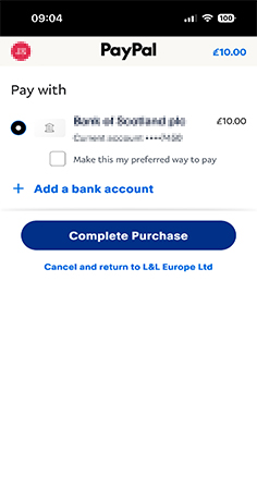 QuickBet Confirm Deposit