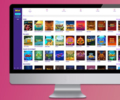 Die Desktopversion des Wildz Casinos.